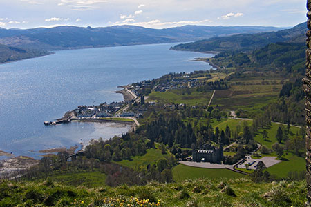 Private guided hiking: Loch Fyne from Dun na Cuaiche, Inveraray